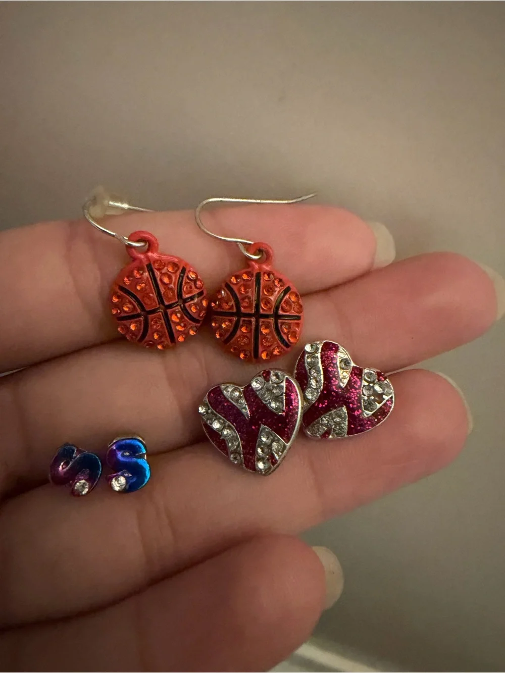 Earrings from Claire’s and Justice - Multi-Pack